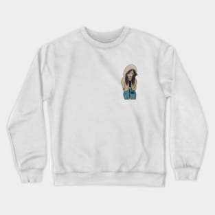 Emo Girl Crewneck Sweatshirt